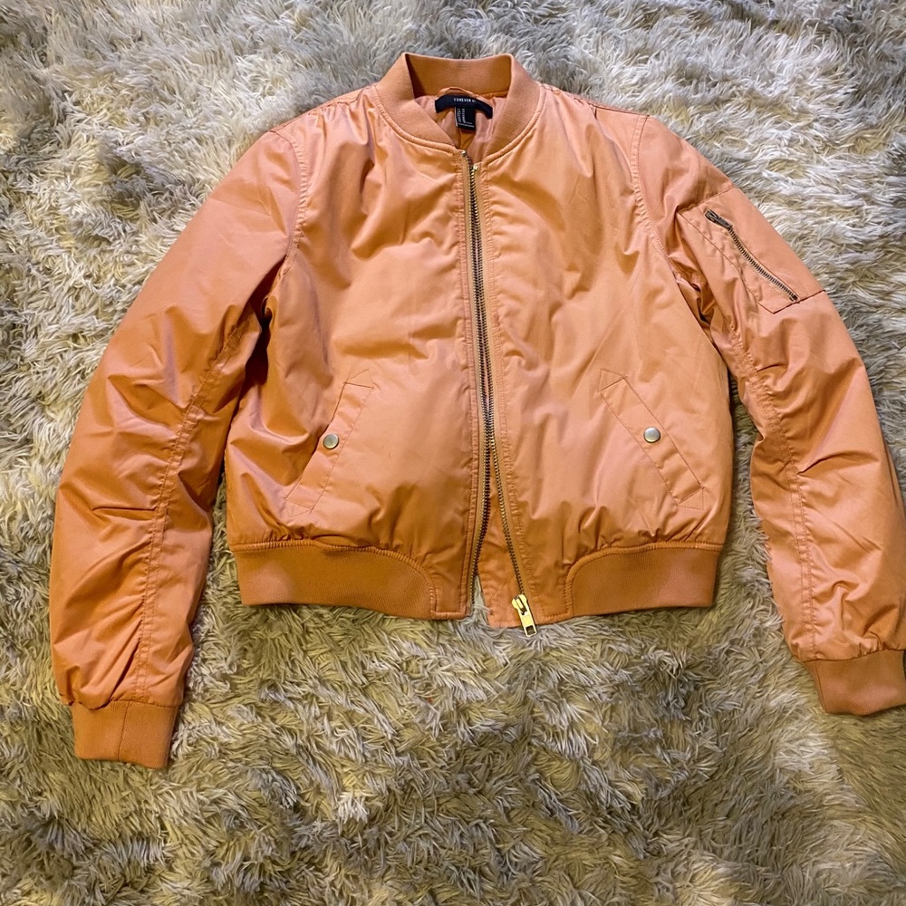 Pink Bomber Jacket
